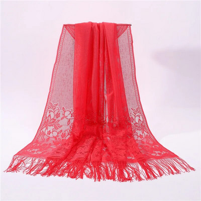 2022. Modni ženski šal koji udubljuje meke dugačke pašmine, ženske šalove i omote, hidžijab šalove