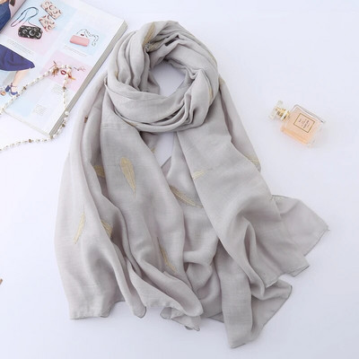 2022. Ženski šal, modni vez od perja, pamučni zimski šalovi za dame, šalovi i ogrtači, pašmina, tople duge marame, hidžab