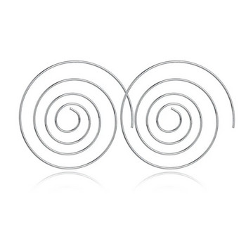 Hot Statement Brincos Hyperbole Spiral Stud Earring for Women Punk Sexy Jewelry Round Aretes Pendientes Boho Party Gift