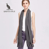 Ženski šalovi Zimski topli šal Luksuzni brend Mekani modni podebljani omoti Pokrivači Duge rese Vuneni kašmir Ženski šalovi od pašmine