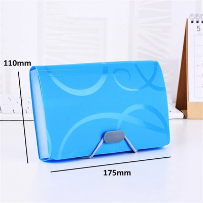 Binder Book Bill Expanding Uredska torba Mapa Organizator školske torbe Vodootporan Obiteljski podaci Torbica za organe Mapa Novčanik Datoteka