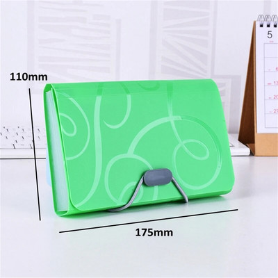 Binder Book Bill Expanding Uredska torba Mapa Organizator školske torbe Vodootporan Obiteljski podaci Torbica za organe Mapa Novčanik Datoteka