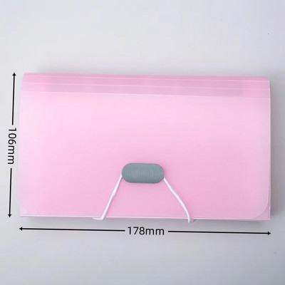 Binder Book Bill Expanding Uredska torba Mapa Organizator školske torbe Vodootporan Obiteljski podaci Torbica za organe Mapa Novčanik Datoteka