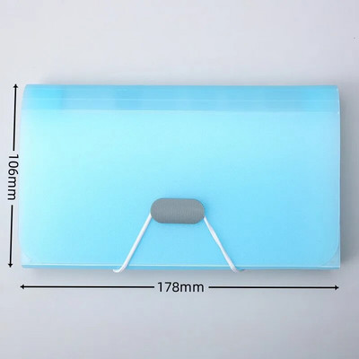 Binder Book Bill Expanding Uredska torba Mapa Organizator školske torbe Vodootporan Obiteljski podaci Torbica za organe Mapa Novčanik Datoteka