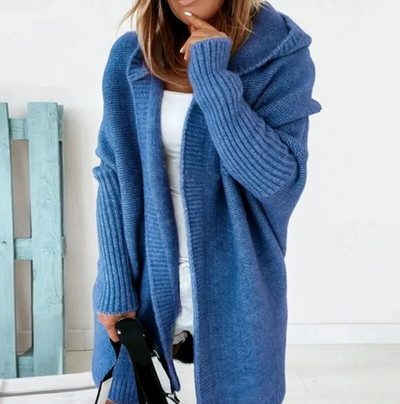 2022. gada garais sieviešu džemperis, melns rudens ziemas sikspārņu piedurknes, trikotāžas džempera jaka, sarkana sieviešu džemperi, lielizmēra džemperi, mētelis