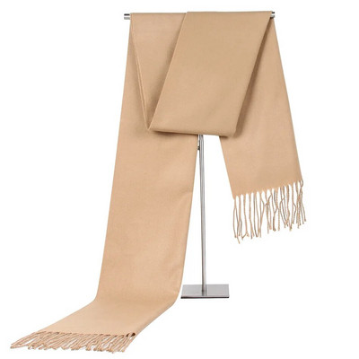 2022. gada ziemas kašmira masīvie šalles unisex luksusa zīmola mīkstās šalles Aptinumi Modes Pashmina Long Pušķi Dizaina Šalles 30*180Cm