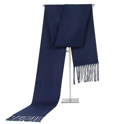 2022. Zimski jednobojni šalovi od kašmira za uniseks luksuzne marke, mekani šalovi, modne pašmine, duge rese, dizajnerski šalovi 30*180 cm