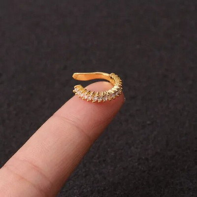 Vruća rasprodaja, simpatične metalne naušnice s klipsama na naušnicama za djevojke, bez lažnog piercinga, naušnice za hrskavicu, naušnice bez rupe