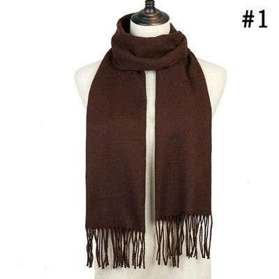 Karirani dugi šal, zima, topao kašmir, žene, pašmina, bandana šalovi, luksuzni ženski šal s resicama, 2021. Novo