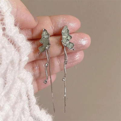 Y2K kvačice za uho s vilinskim leptirom i anđeličkom kopčom za ušnu kost Naušnica vilenjak Ženska naušnica bez rupe za uho Viseća naušnica Modni nakit