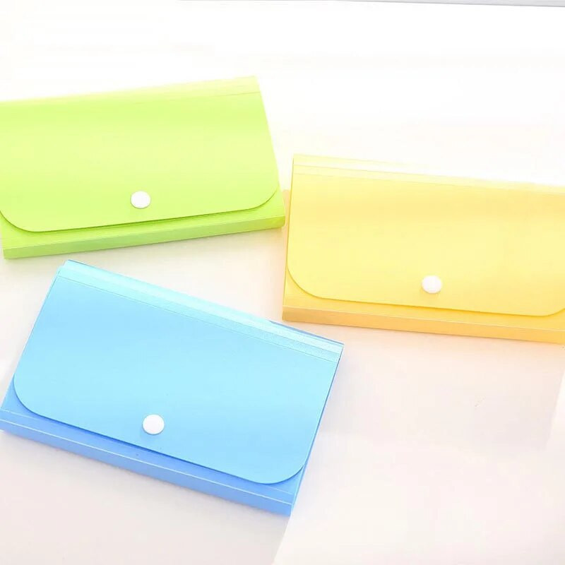 Torbica za dokumente, 12 slojeva, torbica, mapa za račune, organizator kartica, pričvršćivač, uredski mini paket EM88