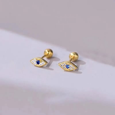2Pcs Helix Ear Piercing Stud Naušnice za žene Cirkon Srce Leptir Uho Tragus Dodaci za bušenje hrskavice Nakit Poklon