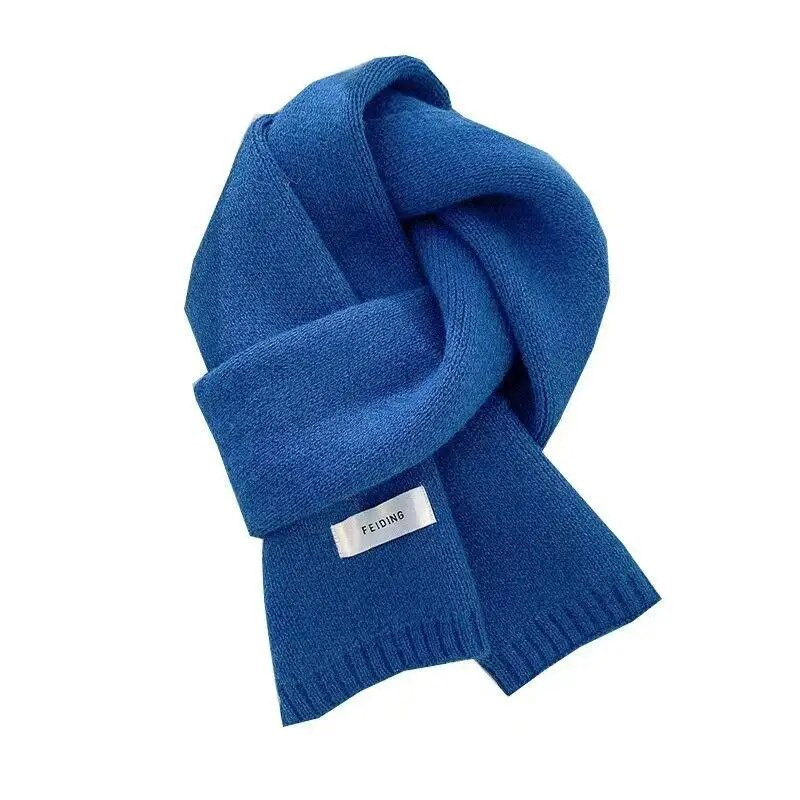 Novi zimski debeli topli šal od kašmira za žene Modni jednobojni pleteni šal šal Divlji dugi šal od pašmine za par 22*160 CM