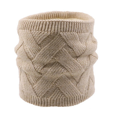 Kosi debeli plišani šal s toplim vjetrootpornim vunenim debelim šalovima Elastični pleteni plišani zimski topli šal za muškarce ili žene Novo