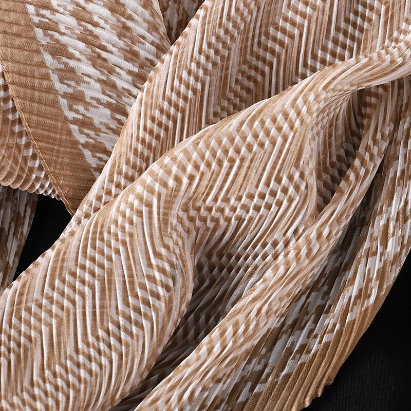 Modni karirani pamučni šal Ženske jesenske zimske naborane šalove Hidžab ogrtači Foulard Stolesi za plažu Putovanja Pashmina Echarpe 2022 Novo