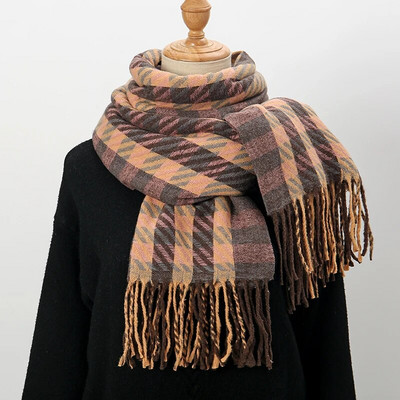 Zimski šal Ženski šal od kašmira Muški topli vuneni šalovi Modni ležerni šal Topli muški šal od pašmine Solidlove šal