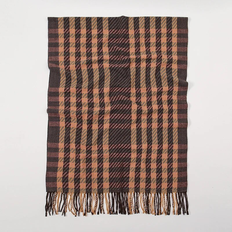 Zimski šal Ženski šal od kašmira Muški topli vuneni šalovi Modni ležerni šal Topli muški šal od pašmine Solidlove šal