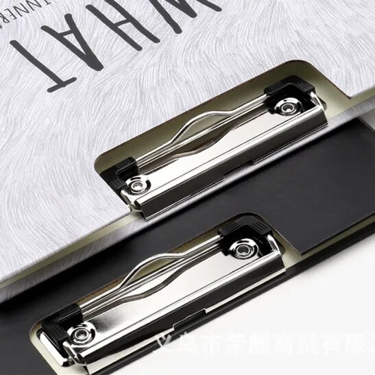 1 komad Kawaii A4 ploča s mapama za dokumente Spajalica za pisanje Ploča za pisanje Metalni omot za izvješća Spine Bar Uredski pribor