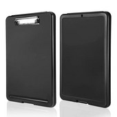 Iškarpinė su saugykla Daugiafunkcinė A4 formato spaustukų lenta su rašiklio laikikliu Biuro reikmenys Juodas iškarpinės folija mokiniams