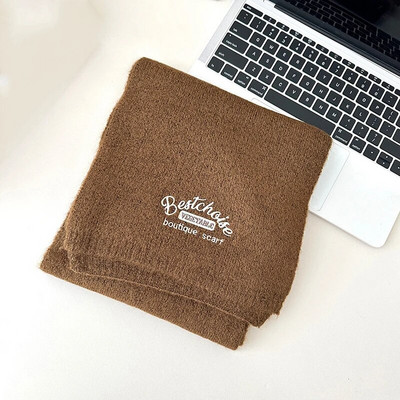 2023. Zimski mekani pleteni vuneni toplinski šalovi Dječaci Djevojčice Lijepi topli šalovi za van, jednobojni dječji jednobojni svestrani šalovi za zaštitu vrata