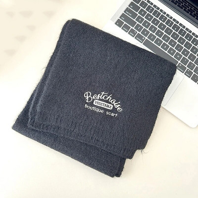 2023. Zimski mekani pleteni vuneni toplinski šalovi Dječaci Djevojčice Lijepi topli šalovi za van, jednobojni dječji jednobojni svestrani šalovi za zaštitu vrata