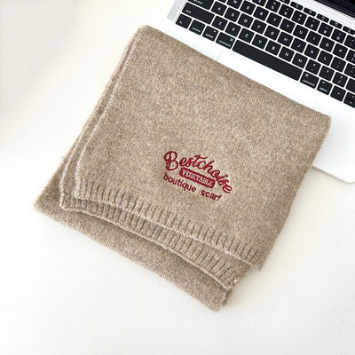 2023. Zimski mekani pleteni vuneni toplinski šalovi Dječaci Djevojčice Lijepi topli šalovi za van, jednobojni dječji jednobojni svestrani šalovi za zaštitu vrata