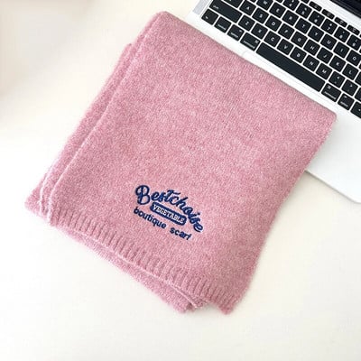 2023. Zimski mekani pleteni vuneni toplinski šalovi Dječaci Djevojčice Lijepi topli šalovi za van, jednobojni dječji jednobojni svestrani šalovi za zaštitu vrata