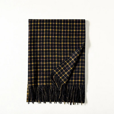 Žieminis storas šiltas pledas šalikas moterims universalus kašmyro šalikas skara madinga pashmina kutai antklodė apvynioti stori šalikai