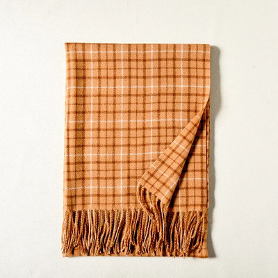 Žieminis storas šiltas pledas šalikas moterims universalus kašmyro šalikas skara madinga pashmina kutai antklodė apvynioti stori šalikai