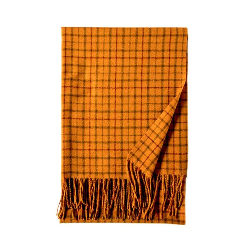 Žieminis storas šiltas pledas šalikas moterims universalus kašmyro šalikas skara madinga pashmina kutai antklodė apvynioti stori šalikai