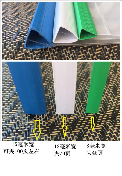 10 gab A4 stieņa mape, izvelkams klips, trīsstūris, caurspīdīgs, sabiezināts ieliktnis biroja ziņojums par līguma atsākšanu dokumenti failu maisiņš mugurkaula šķērs