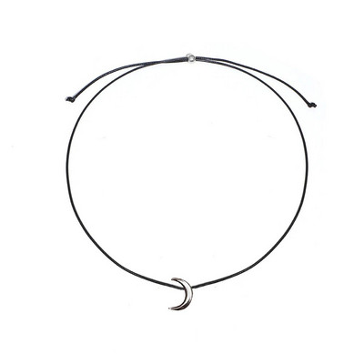 Uradi sam nakit Goth crni baršun Veliko srce privjesak Choker ogrlica za žene Elegantno tkanje čvorova mašna podesivi lanac