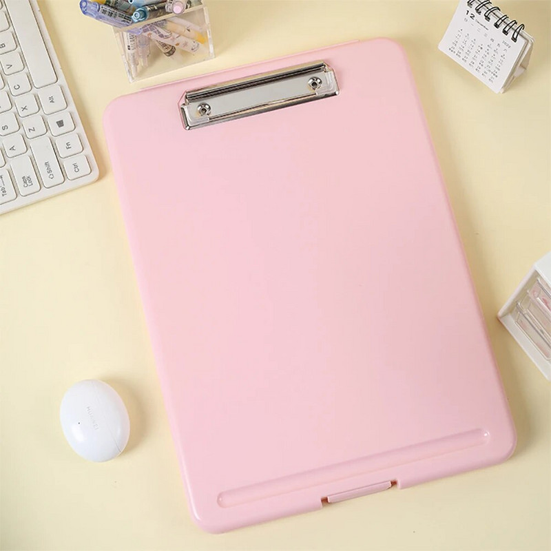 1 kom. Višenamjenska šperploča A4 plastična pohrana ploča za rezanje Kutija za datoteke Mapa Ploča za lijepljenje Držač uredskog pribora za pisanje