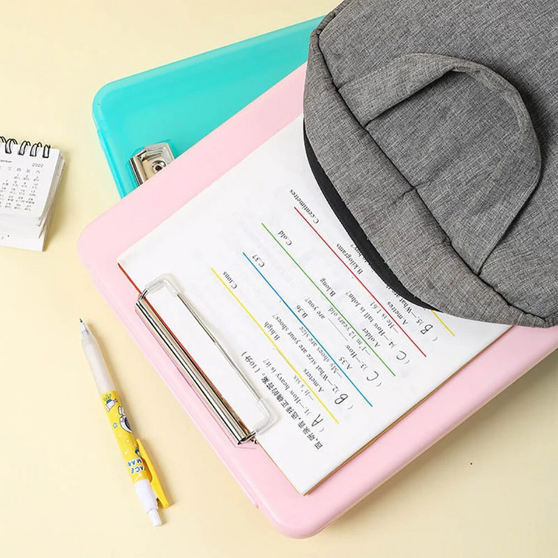 1 kom. Višenamjenska šperploča A4 plastična pohrana ploča za rezanje Kutija za datoteke Mapa Ploča za lijepljenje Držač uredskog pribora za pisanje