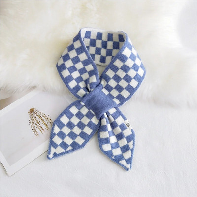 10*90 cm Jesen Zima Oštar kut Križni pleteni vuneni šal Dvostrani dvobojni dugi svestrani modni kompaktni topli šalovi