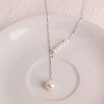 LATS perle, ženski lanac oko vrata Kpop biserna ogrlica s ogrlicom zlatne boje Goth ogrlica s ogrlicom s privjeskom Ogrlice za djevojčice 2022.