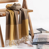 Karirani šalovi za žene, jesensko-zimski šalovi, šalovi od pašmine, šalovi i namoti za večernje haljine