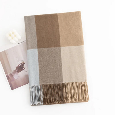 Karirani šalovi za žene, jesensko-zimski šalovi, šalovi od pašmine, šalovi i namoti za večernje haljine