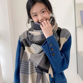 Super mekani, luksuzni kašmirski šal za žene, zimski šal, luksuzni ženski šalovi na dar, mekana udobna odjeća za cijeli dan