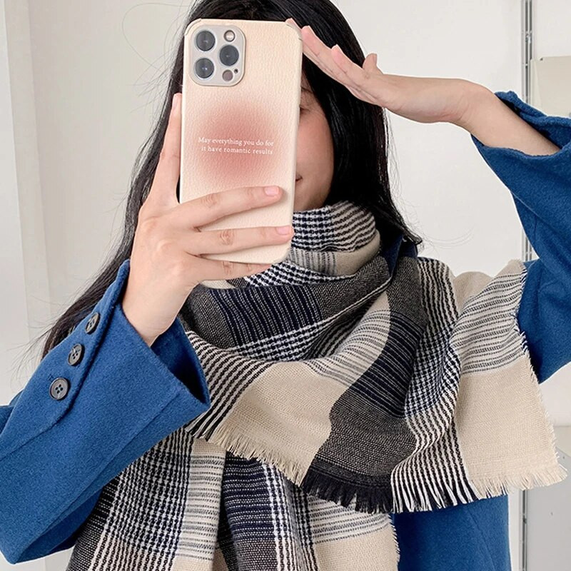 Super mekani, luksuzni kašmirski šal za žene, zimski šal, luksuzni ženski šalovi na dar, mekana udobna odjeća za cijeli dan