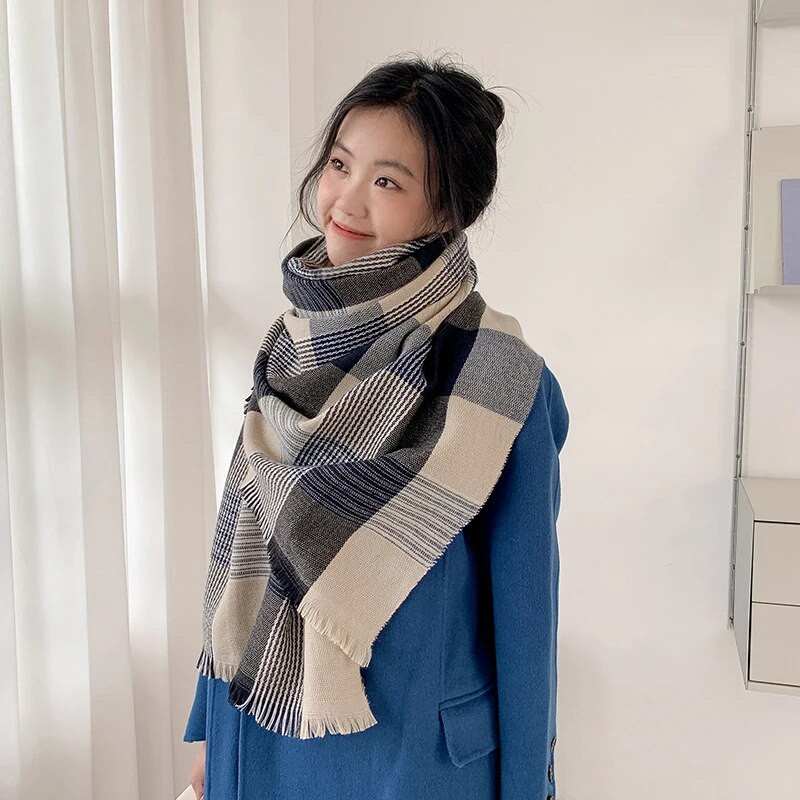 Super mekani, luksuzni kašmirski šal za žene, zimski šal, luksuzni ženski šalovi na dar, mekana udobna odjeća za cijeli dan