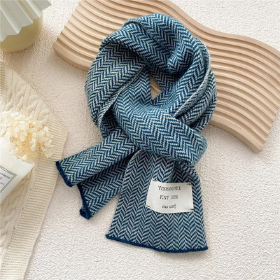 Ziemas silts lakats Sieviešu dizains vienkrāsains adīšana biezas šalles Sieviešu mīksts balts melns zils ins Neckercheif Pashmina šalle