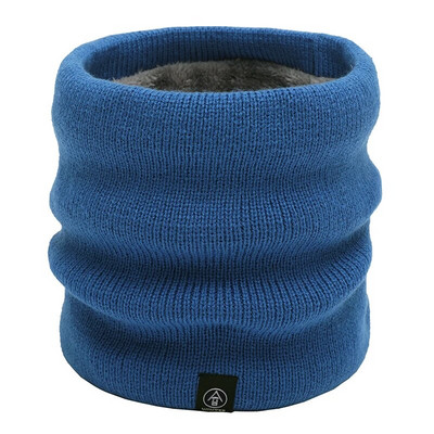 Naiste kootud sall Solid Cashmer-like Talve Snood Sallid Naiste Villane Hoia soojas Villane karusnahk Paks Unisex Meeste Kaelasallid Rõngas