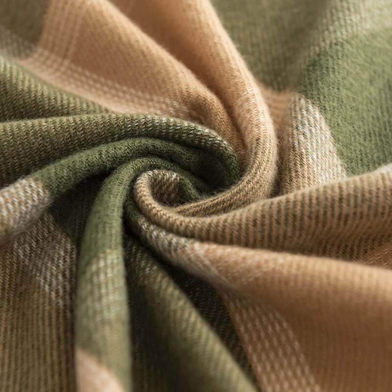 Γυναικείο φουλάρι, Μοδάτα μακριά καρό σάλια, μεγάλο πλέγμα Χειμερινά ζεστά κασκόλ Μεγάλα κασκόλ Δώρα για γυναίκες, κορίτσια