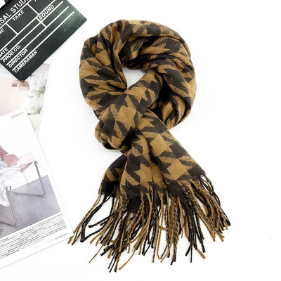 Γυναικείο μαντήλι μακρύ σάλι μόδας, μεγάλο κασκόλ, χειμωνιάτικο ζεστό δικτυωτό μεγάλο κασκόλ, προσωπική διακόσμηση, δώρο για γυναίκες κορίτσι