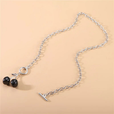 Νέο χαριτωμένο προσομοίωση σκουλαρίκια κόκκινο κεράσι Sweet Resin Hot Προσφορά για γυναίκες κορίτσι Φοιτητικό φρούτο 1 ζευγάρι σκουλαρίκι δώρο