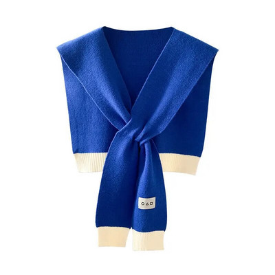 Šalovi za žene, pulover pleteni šalovi s čvorovima, šalovi za ležerna putovanja, ogrtači na ramena, modni omoti