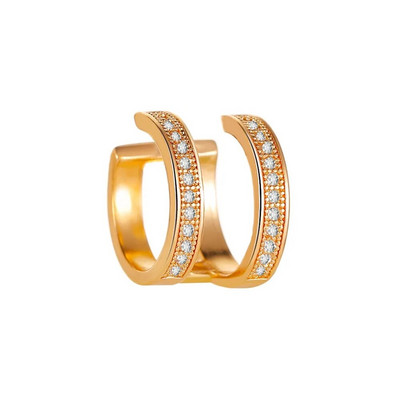 1PC Ženske punk polukružne naušnice s iskrivljenom štipaljkom Naušnice za žene Nakit Chic kopče za ušnu kost Poklon manžety serʹgi