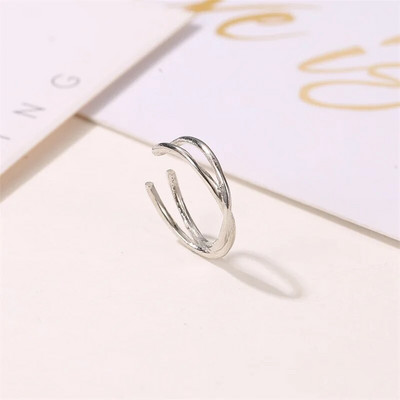 1PC Ženske punk polukružne naušnice s iskrivljenom štipaljkom Naušnice za žene Nakit Chic kopče za ušnu kost Poklon manžety serʹgi