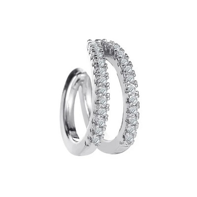 1PC Ženske punk polukružne naušnice s iskrivljenom štipaljkom Naušnice za žene Nakit Chic kopče za ušnu kost Poklon manžety serʹgi